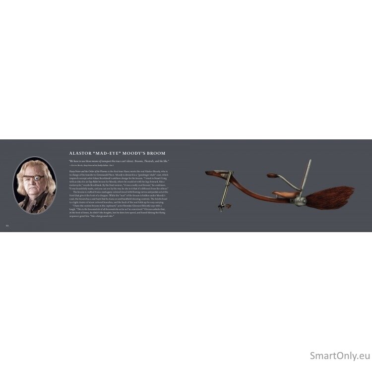 Kosmetinis defektas Harry Potter The Broom Collection Insight Editions 4 Kosmetinis defektas Harry Potter The Broom Collection Insight Editions 4