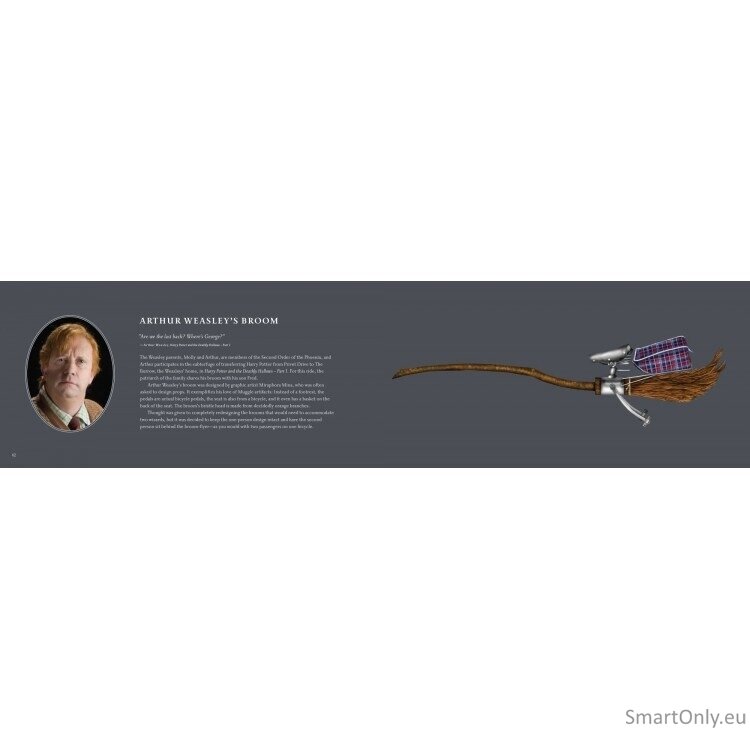 Kosmetinis defektas Harry Potter The Broom Collection Insight Editions 6 Kosmetinis defektas Harry Potter The Broom Collection Insight Editions 6