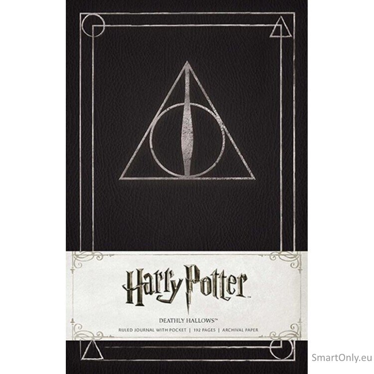 Kosmetinis defektas Harry Potter: The Deathly Hallows Žurnalas kietu viršeliu Insight Editions Kosmetinis defektas Harry Potter: The Deathly Hallows Žurnalas kietu viršeliu Insight Editions