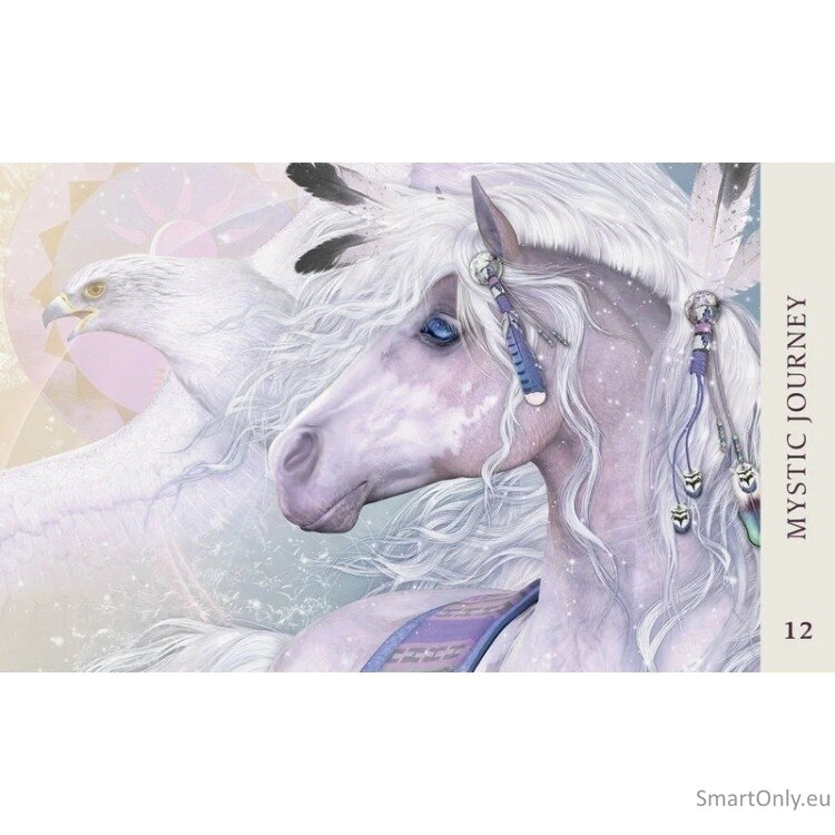 Kosmetinis defektas Horse Wisdom Oracle kortos Blue Angel 1
