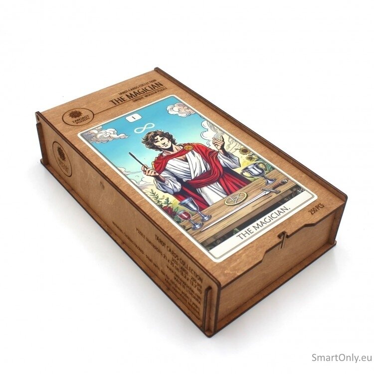 Kosmetinis defektas Tarot: The Magician Dėlionė Iš Medžio (250 detalių) Fantasy Puzzles 4 Kosmetinis defektas Tarot: The Magician Dėlionė Iš Medžio (250 detalių) Fantasy Puzzles 4