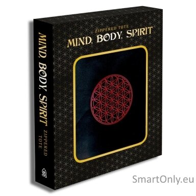 Krepšys su užtrauktuku Mind, Body, Spirit Schiffer