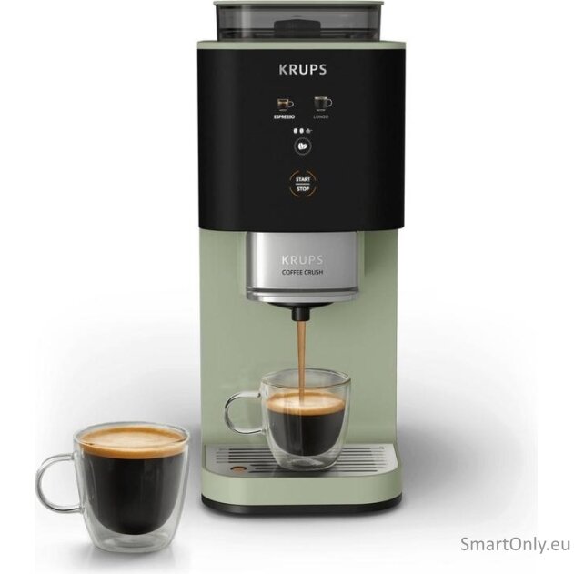 Krups Coffee Crush Coffee maker SA401LE0, Black/Green | Krups 2 Krups Coffee Crush Coffee maker SA401LE0, Black/Green | Krups 2