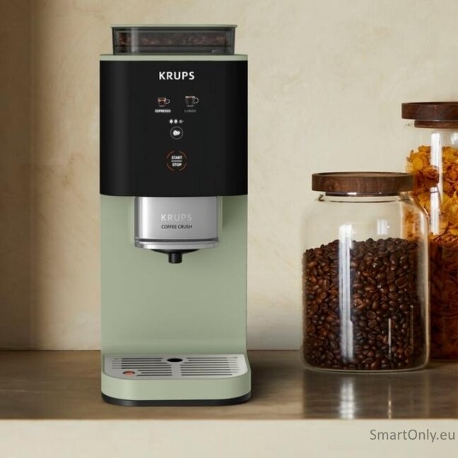Krups Coffee Crush Coffee maker SA401LE0, Black/Green | Krups Krups Coffee Crush Coffee maker SA401LE0, Black/Green | Krups