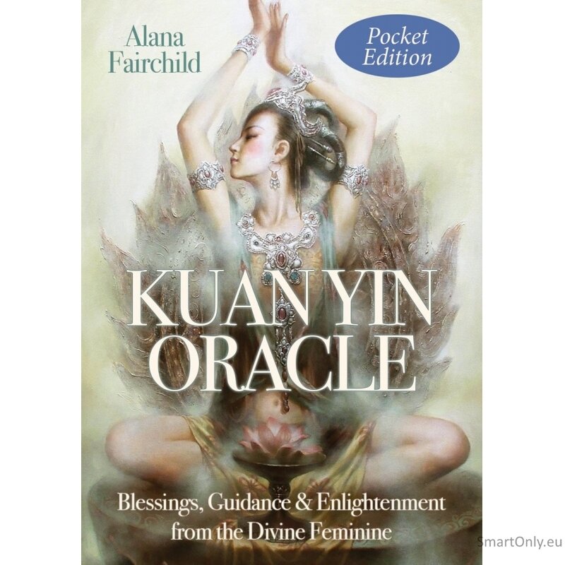 Kuan Yin Oracle pocket edition kortos kišeninis leidimas Blue Angel 11 Kuan Yin Oracle pocket edition kortos kišeninis leidimas Blue Angel 11