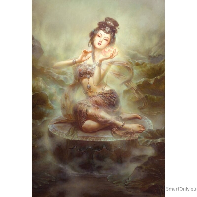 Kuan Yin Oracle pocket edition kortos kišeninis leidimas Blue Angel 3