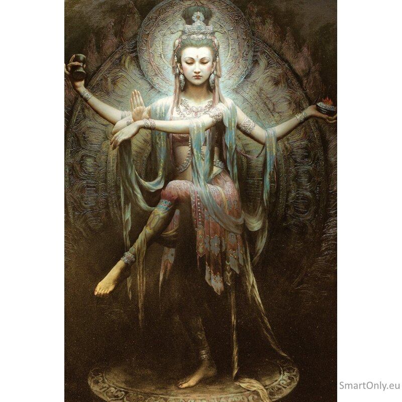 Kuan Yin Oracle pocket edition kortos kišeninis leidimas Blue Angel 6