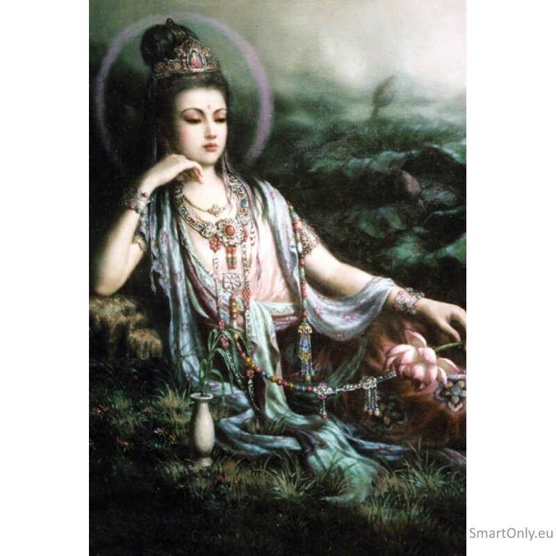 Kuan Yin Oracle pocket edition kortos kišeninis leidimas Blue Angel 1