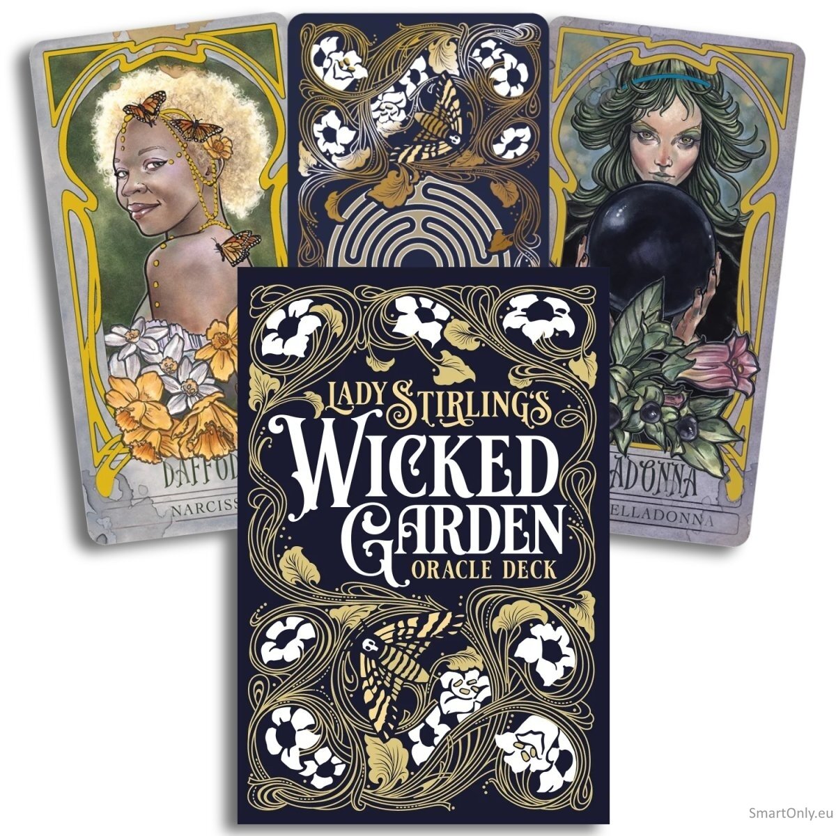Lady Stirling's Wicked Garden orakulo kortų ir knygos rinkinys US Games Systems Lady Stirling's Wicked Garden orakulo kortų ir knygos rinkinys US Games Systems