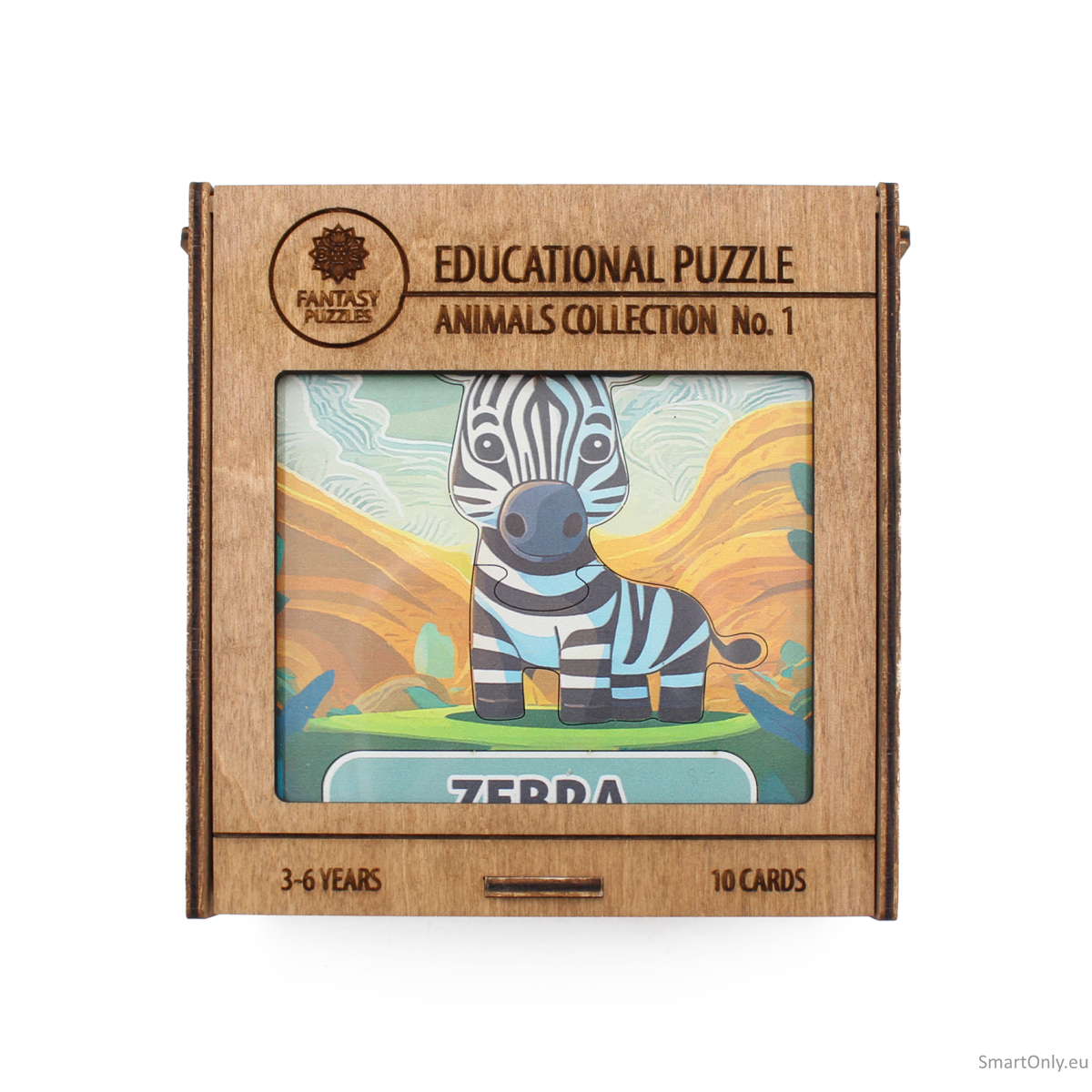 Lavinamoji Dėlionė Iš Medžio (Gyvūnų kolekcija nr. 1) (EN) Fantasy Puzzles 4