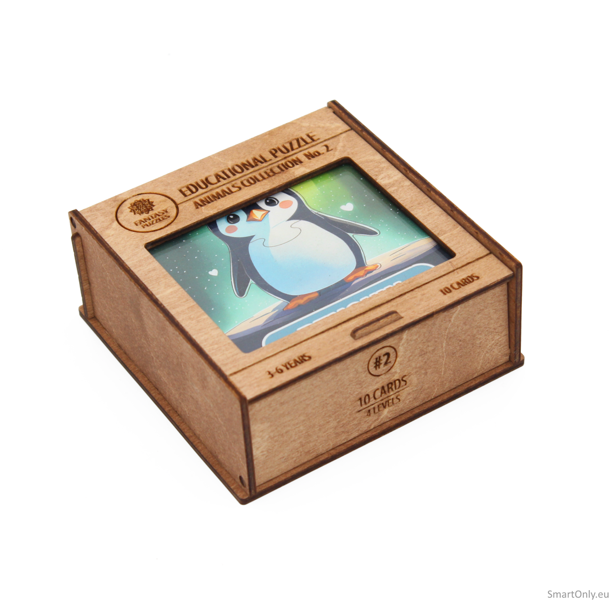 Lavinamoji Dėlionė Iš Medžio (Gyvūnų kolekcija nr. 2) (EN) Fantasy Puzzles 3 Lavinamoji Dėlionė Iš Medžio (Gyvūnų kolekcija nr. 2) (EN) Fantasy Puzzles 3