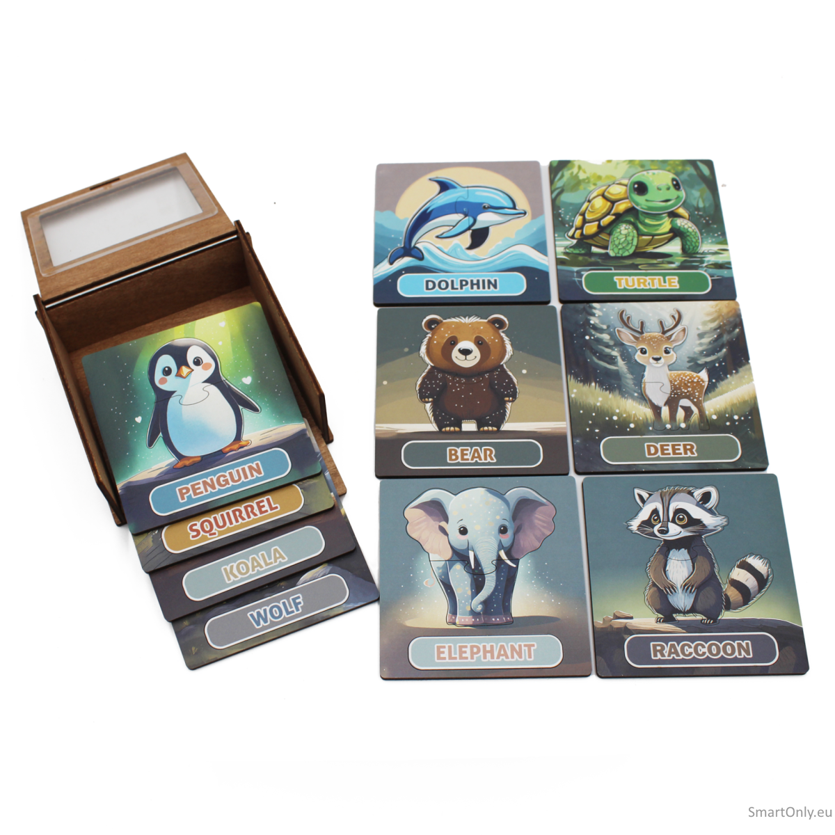 Lavinamoji Dėlionė Iš Medžio (Gyvūnų kolekcija nr. 2) (EN) Fantasy Puzzles 4 Lavinamoji Dėlionė Iš Medžio (Gyvūnų kolekcija nr. 2) (EN) Fantasy Puzzles 4