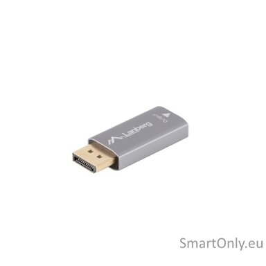 Lanberg Displayport (M) to HDMI (F) Adapter 4K, Silver | AD-DP-HD-01