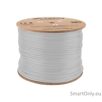 Lanberg | LAN Cable CAT.6A UFTP 305M Solid CU LSZH Grey CPR + Fluke Passed | LCUF6L-11CU-0305-S 2 Lanberg | LAN Cable CAT.6A UFTP 305M Solid CU LSZH Grey CPR + Fluke Passed | LCUF6L-11CU-0305-S 2