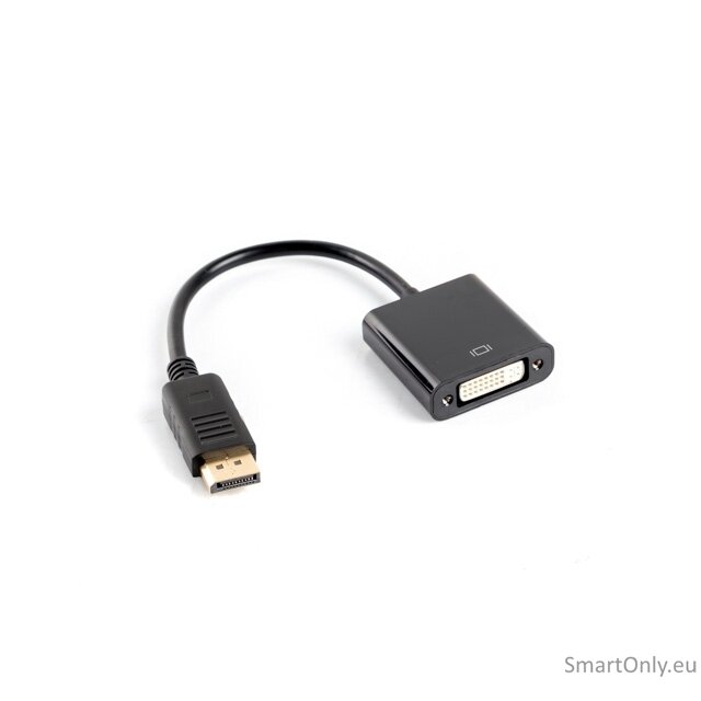 Lanberg Adapter Dual Link DisplayPort 1.2 to DVI-I | AD-0007-BK Lanberg Adapter Dual Link DisplayPort 1.2 to DVI-I | AD-0007-BK