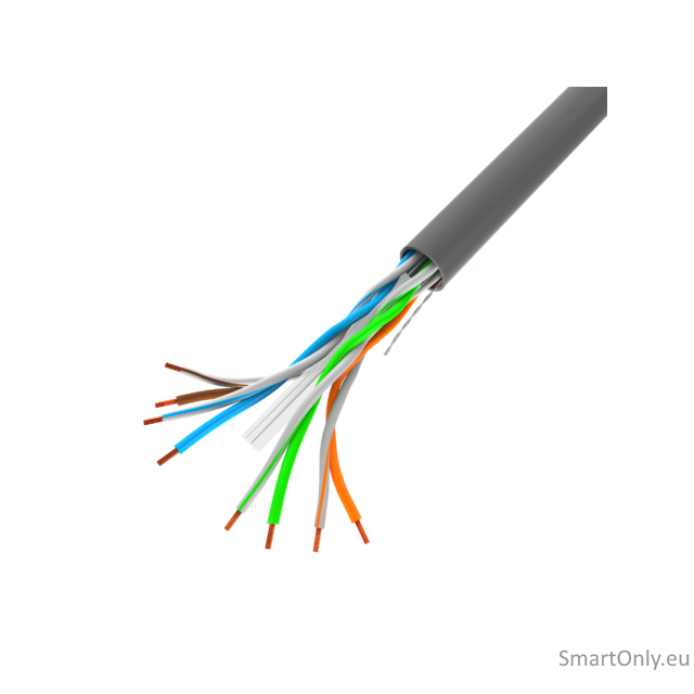 Lanberg | LAN Cable Cat.6 UTP Solid CU CPR + Fluke Passed | LCU6-11CU-0305-S 1 Lanberg | LAN Cable Cat.6 UTP Solid CU CPR + Fluke Passed | LCU6-11CU-0305-S 1