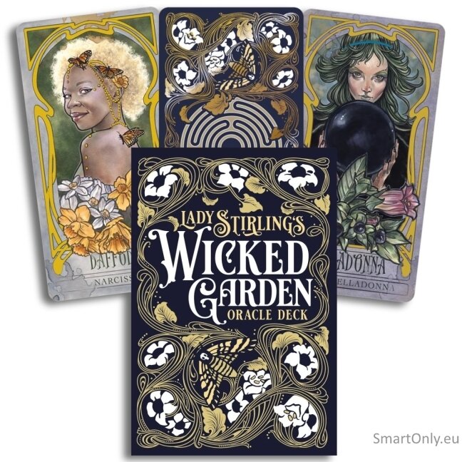 Lady Stirling's Wicked Garden orakulo kortų ir knygos rinkinys US Games Systems Lady Stirling's Wicked Garden orakulo kortų ir knygos rinkinys US Games Systems
