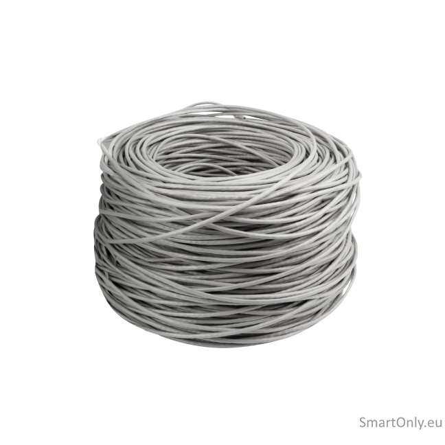 Lanberg Lan Cable Cat.6 UTP 305M Solid CU LSZH Grey CPR+ Fluke Passed | Lanberg 4 Lanberg Lan Cable Cat.6 UTP 305M Solid CU LSZH Grey CPR+ Fluke Passed | Lanberg 4