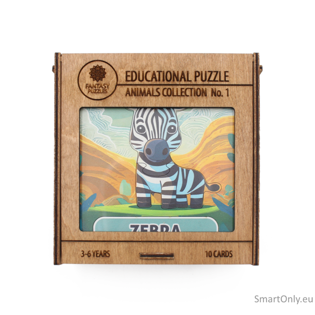 Lavinamoji Dėlionė Iš Medžio (Gyvūnų kolekcija nr. 1) (EN) Fantasy Puzzles 4 Lavinamoji Dėlionė Iš Medžio (Gyvūnų kolekcija nr. 1) (EN) Fantasy Puzzles 4