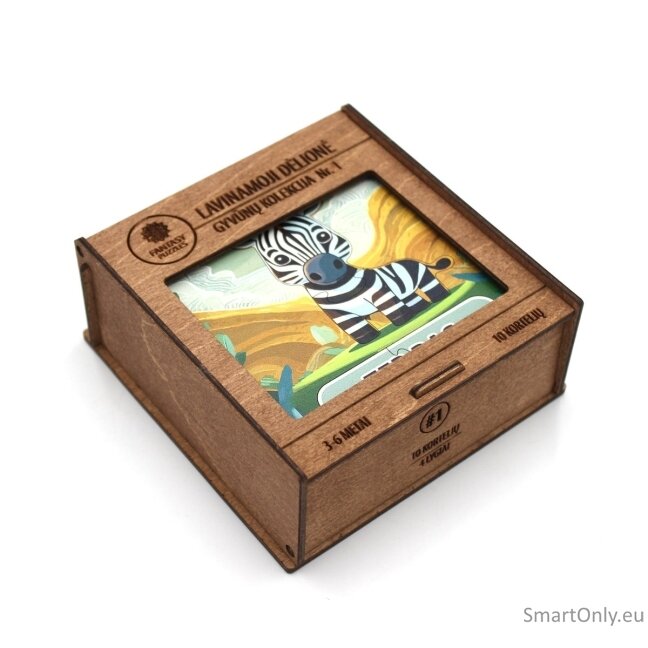 Lavinamoji Dėlionė Iš Medžio (Gyvūnų kolekcija nr. 1) (LT) Fantasy Puzzles 2 Lavinamoji Dėlionė Iš Medžio (Gyvūnų kolekcija nr. 1) (LT) Fantasy Puzzles 2