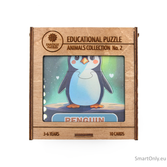 Lavinamoji Dėlionė Iš Medžio (Gyvūnų kolekcija nr. 2) (EN) Fantasy Puzzles 6 Lavinamoji Dėlionė Iš Medžio (Gyvūnų kolekcija nr. 2) (EN) Fantasy Puzzles 6