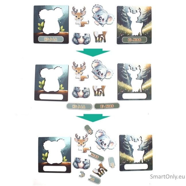 Lavinamoji Dėlionė Iš Medžio (Gyvūnų kolekcija nr. 2) (LT) Fantasy Puzzles 5 Lavinamoji Dėlionė Iš Medžio (Gyvūnų kolekcija nr. 2) (LT) Fantasy Puzzles 5