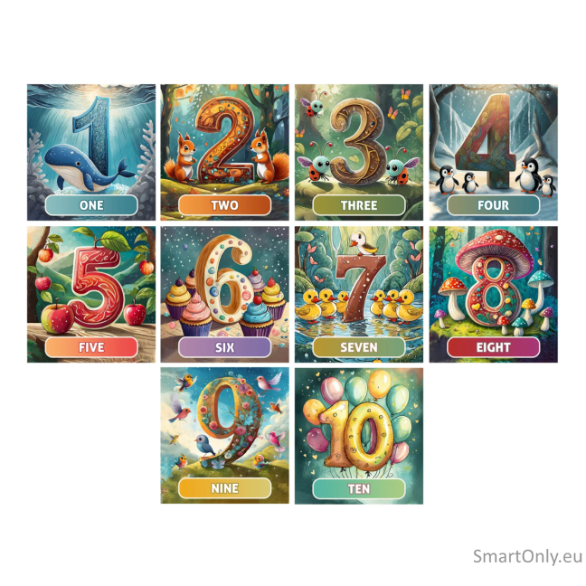 Lavinamoji Dėlionė Iš Medžio (Skaičių kolekcija nr. 1) (EN) Fantasy Puzzles 6 Lavinamoji Dėlionė Iš Medžio (Skaičių kolekcija nr. 1) (EN) Fantasy Puzzles 6