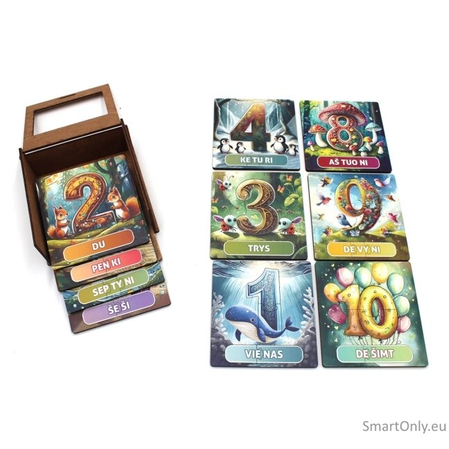 Lavinamoji Dėlionė Iš Medžio (Skaičių kolekcija nr. 1) (LT) Fantasy Puzzles 3 Lavinamoji Dėlionė Iš Medžio (Skaičių kolekcija nr. 1) (LT) Fantasy Puzzles 3