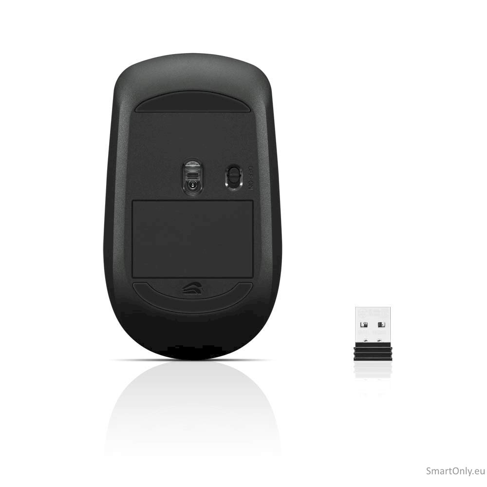 Lenovo Wireless Mouse 400 Wireless mouse 2.4 GHz Wireless via Nano USB 	Wireless 1 year(s) Black 2