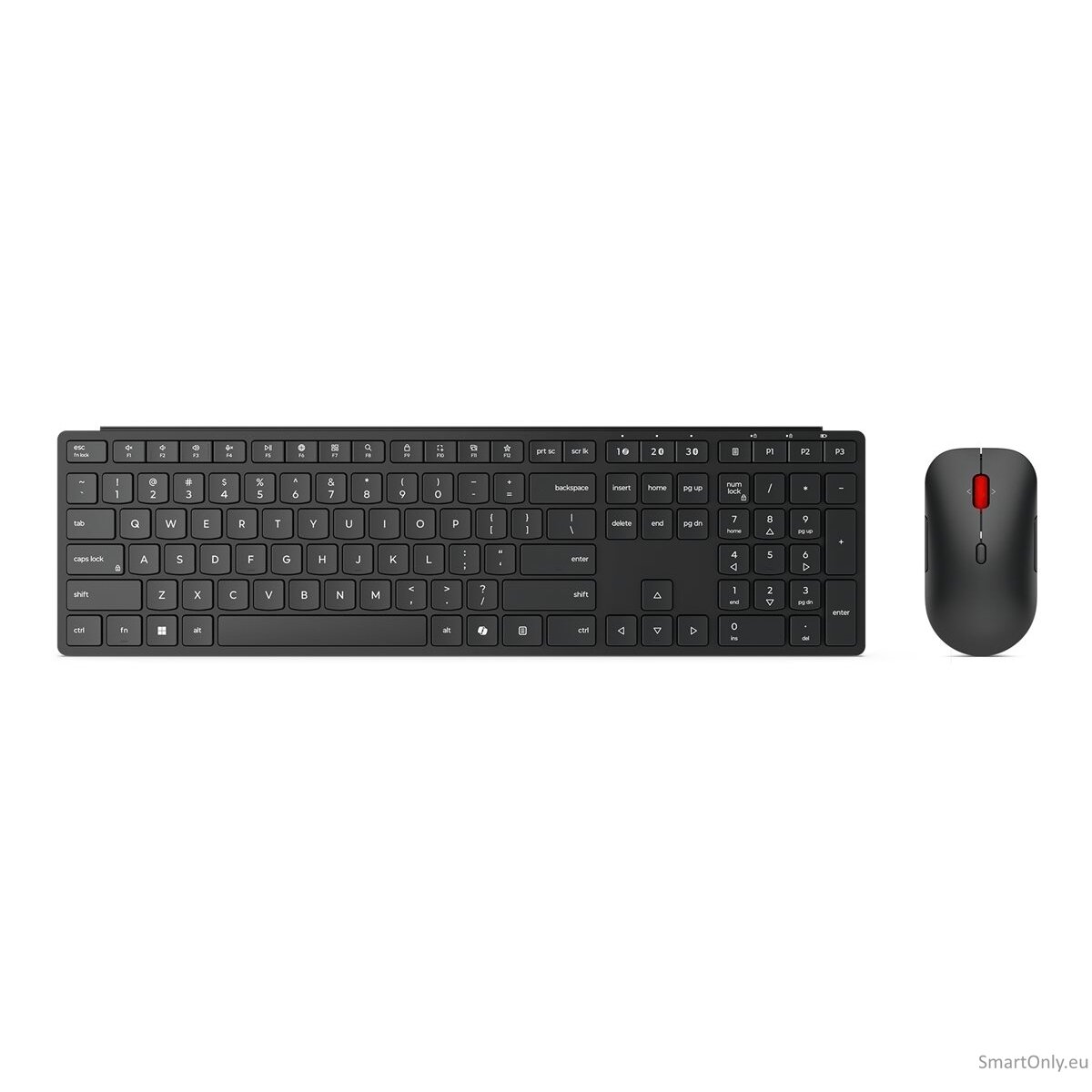 Lenovo Multi-Mode Pro Combo Keyboard and Mouse 6000-Lithuanian | Keyboard and Mouse Set | Wireless | Mouse included | Bluetooth | Lithuanian | Eclipse Black 5
