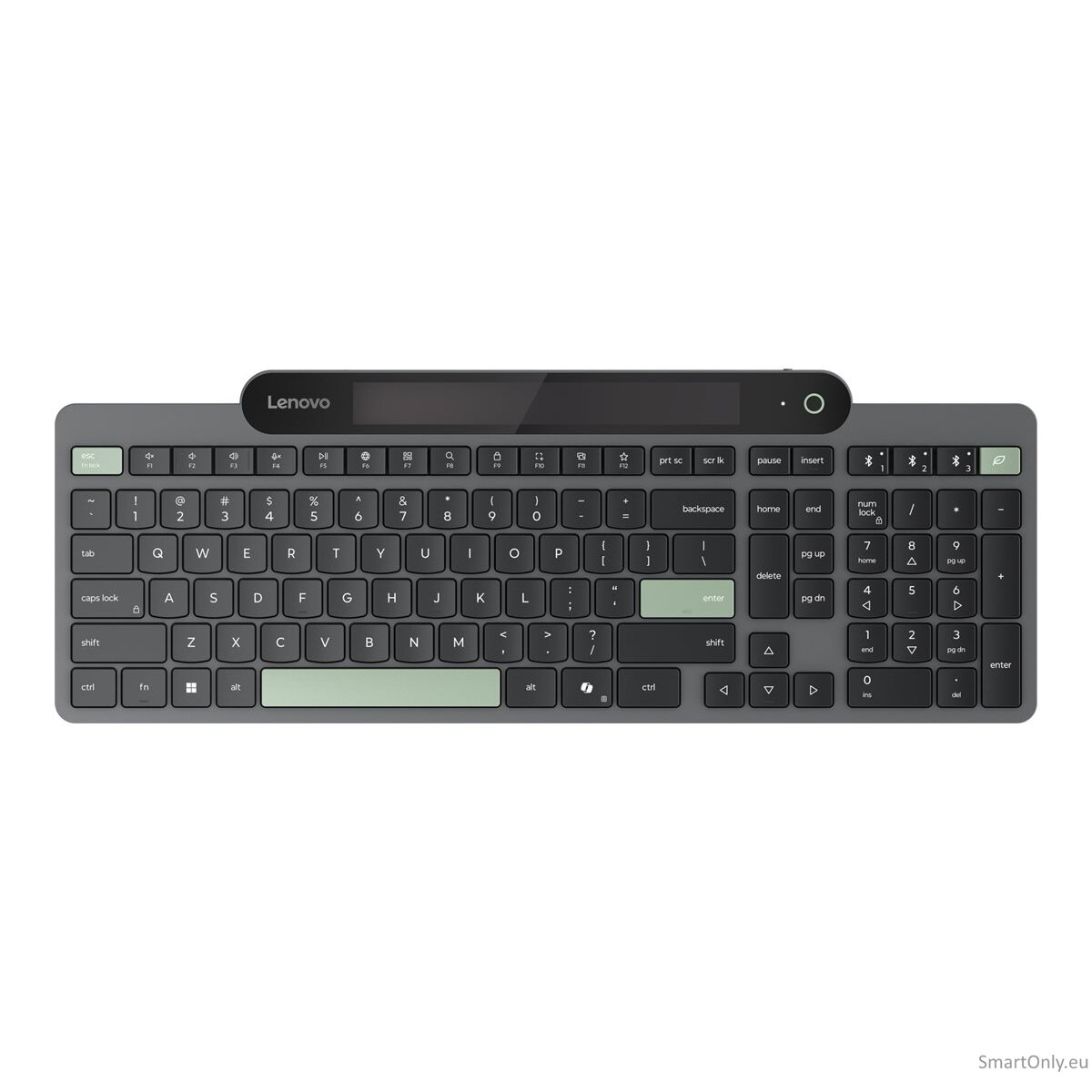 Lenovo Self-Charging Bluetooth Keyboard | Keyboard | Bluetooth | US Euro | Black Lenovo Self-Charging Bluetooth Keyboard | Keyboard | Bluetooth | US Euro | Black