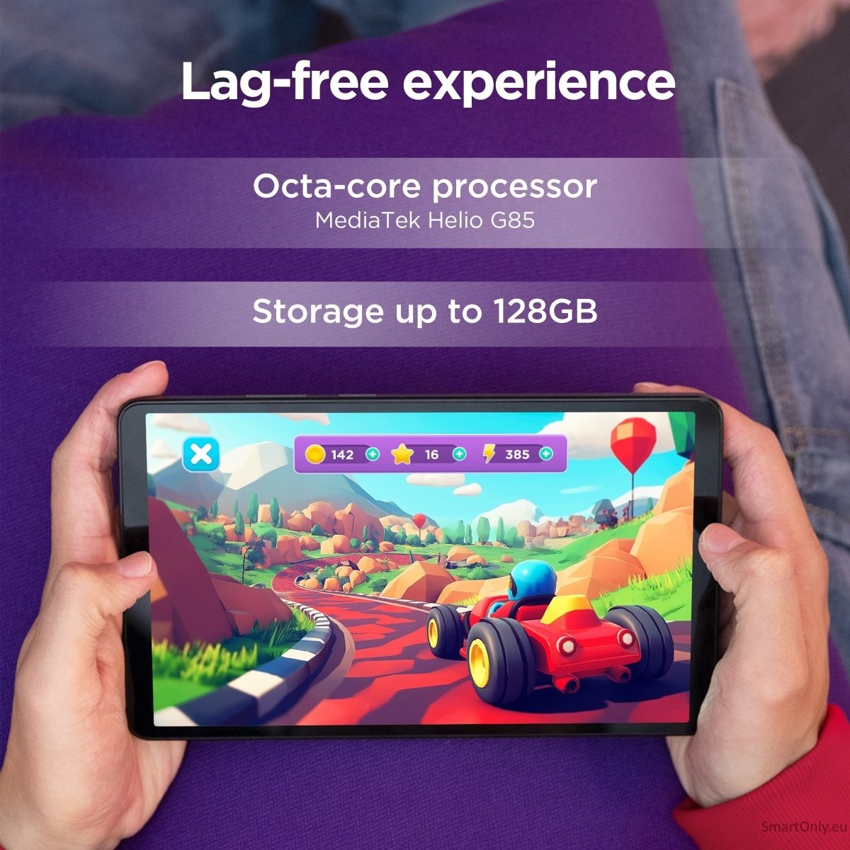 Lenovo Tab One 8.7 HD Touch MediaTek Helio G85/4GB/64GB/Arm Mali-G52/Android 14/Grey/2Y Warranty 13 Lenovo Tab One 8.7 HD Touch MediaTek Helio G85/4GB/64GB/Arm Mali-G52/Android 14/Grey/2Y Warranty 13