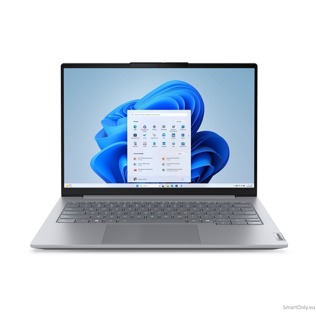 Lenovo ThinkBook 14 Gen 8 IAL 14 WUXGA ULT9-185H/16GB/512GB/Intel Graphics/WIN11 Pro/Nordic Backlit kbd/Arctic Grey/FP/2Y Warranty 2