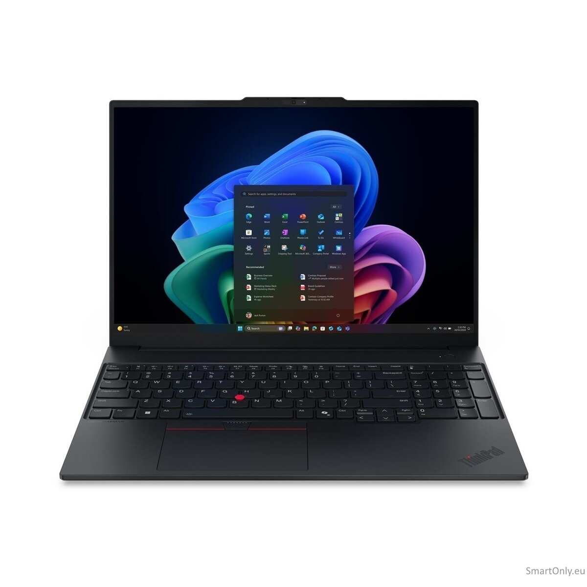 Lenovo ThinkPad E16 G4 Intel | Black | 16 " | IPS | WUXGA | 1920 x 1200 pixels | Anti-glare | Intel Core Ultra 5 | 325 | 16 GB | SODIMM DDR5 | Solid-state drive capacity 512 GB | Intel Graphics | Windows 11 Pro | 802.11be | Bluetooth version 5.4 | Keyboar Lenovo ThinkPad E16 G4 Intel | Black | 16 " | IPS | WUXGA | 1920 x 1200 pixels | Anti-glare | Intel Core Ultra 5 | 325 | 16 GB | SODIMM DDR5 | Solid-state drive capacity 512 GB | Intel Graphics | Windows 11 Pro | 802.11be | Bluetooth version 5.4 | Keyboar