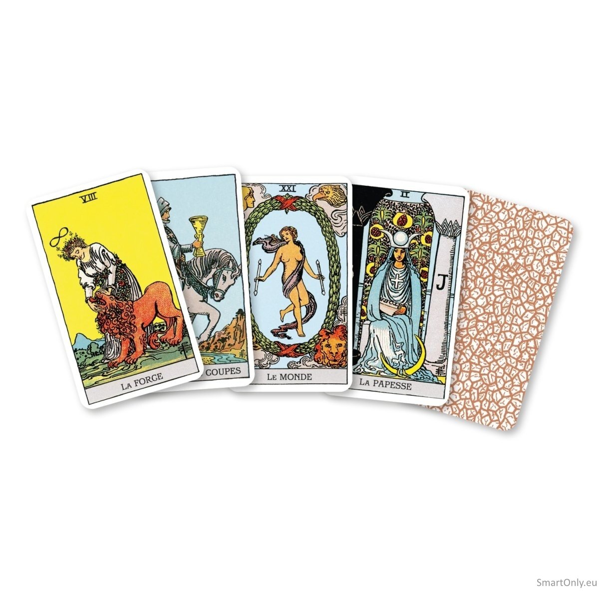 Les Mini-jeux rinkinys - Tarot A.E. Waite & Petit Lenormand (Prancūzų k.) Cartamundi Cartomancie Dusserre 4 Les Mini-jeux rinkinys - Tarot A.E. Waite & Petit Lenormand (Prancūzų k.) Cartamundi Cartomancie Dusserre 4
