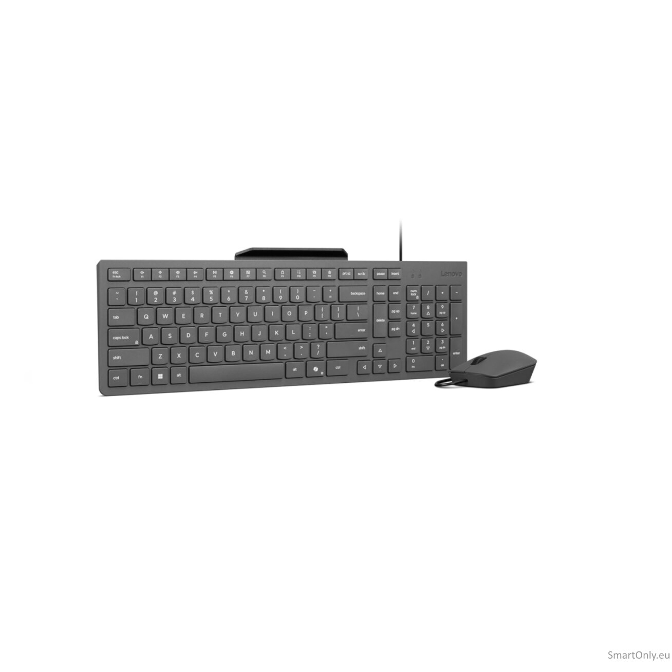 Lenovo 310 USB-A Wired Combo US English | Keyboard and Mouse Set | Wired | Mouse included | US English | Luna Grey 2