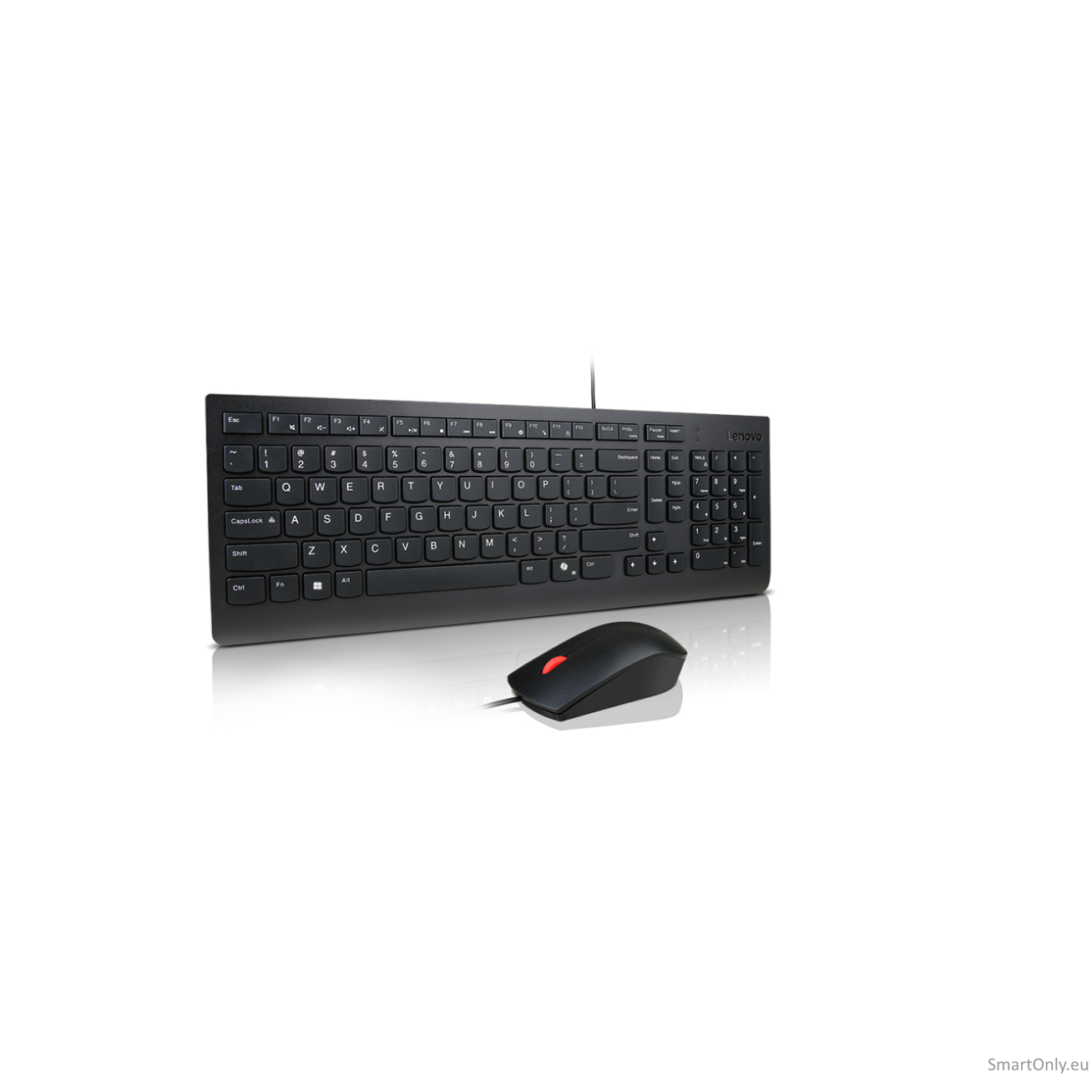 Lenovo Essential Wired Combo Keyboard and Mouse | Keyboard and Mouse Set | Wired | Mouse included | Lithuanian | Black 1 Lenovo Essential Wired Combo Keyboard and Mouse | Keyboard and Mouse Set | Wired | Mouse included | Lithuanian | Black 1