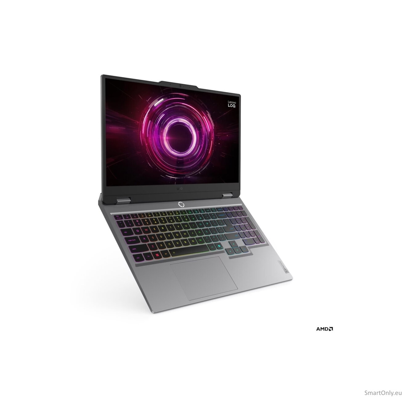 Lenovo- LOQ 15AHP10 AMD | Luna Grey | 15.6 " | IPS | FHD | 1920 x 1080 pixels | Anti-glare | AMD Ryzen 7 | 250 | 16 GB | SODIMM DDR5 | Solid-state drive capacity 512 GB | NVIDIA GeForce RTX 5060 | GDDR7 | 8 GB | Windows 11 Home | 802.11ax | Bluetooth vers 14