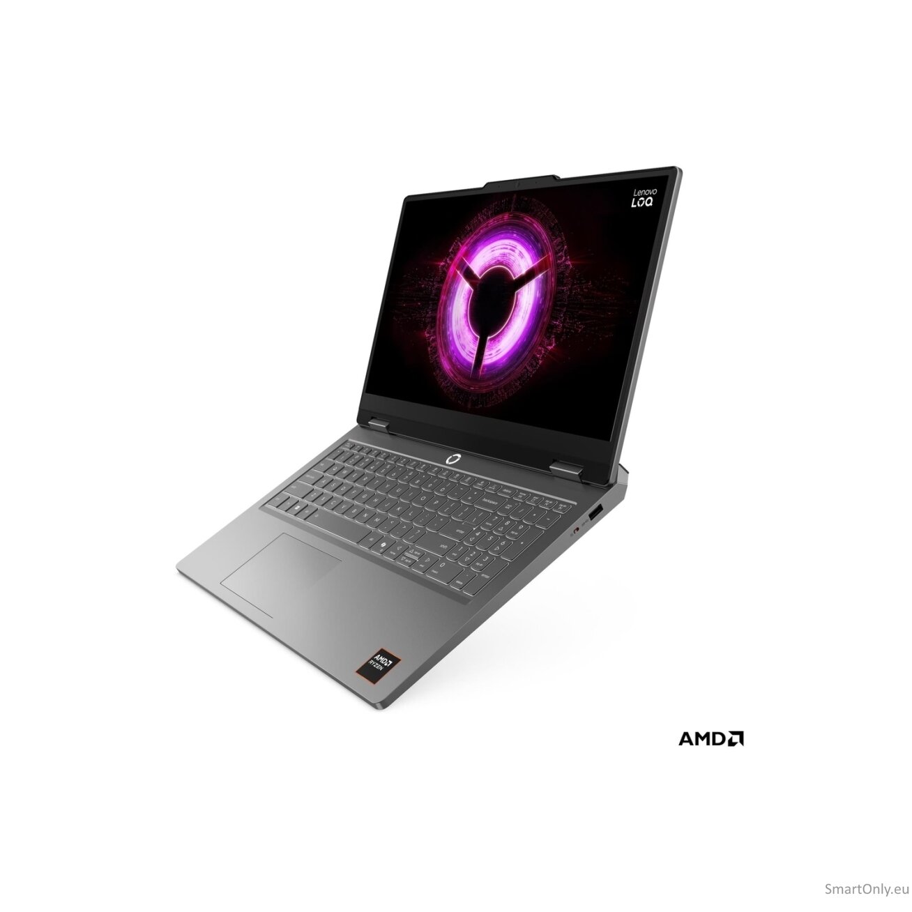 Lenovo LOQ Essential 15ARP11 AMD | Luna Grey | 15.6 " | IPS | FHD | 1920 x 1080 pixels | Anti-glare | AMD Ryzen 7 | 170 | 16 GB | SODIMM DDR5 | Solid-state drive capacity 512 GB | NVIDIA GeForce RTX 5060 | GDDR7 | 8 GB | Windows 11 Home | 802.11ax | Bluet 1