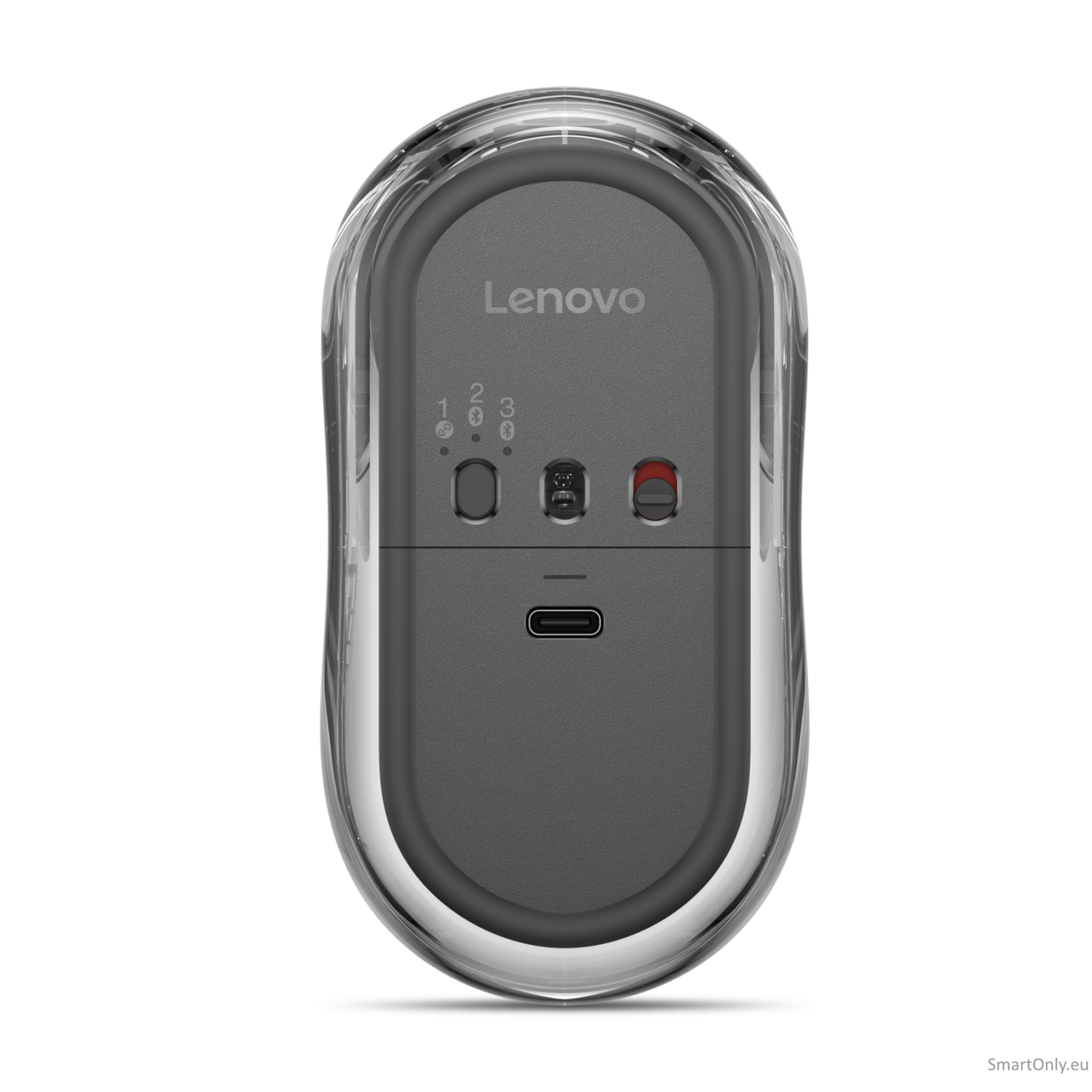 Lenovo Multi-Mode Mouse 8000 | Wireless | 2.4G, Bluetooth 5.3 | Thunder Grey 6 Lenovo Multi-Mode Mouse 8000 | Wireless | 2.4G, Bluetooth 5.3 | Thunder Grey 6