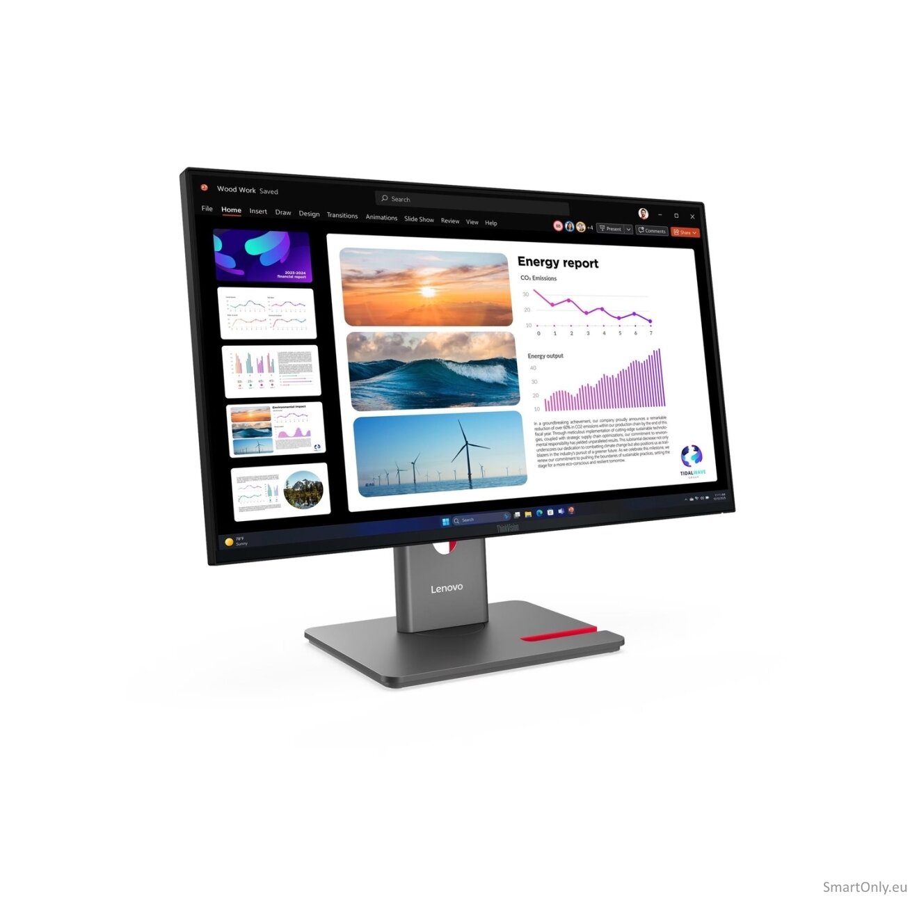 Lenovo | ThinkVision P24q-40 | 23.8 " | IPS | 16:9 | 120 Hz | 4 ms | 2560 x 1440 pixels | 300 cd/m² | HDMI ports quantity 1 | Raven Black | Warranty 36 month(s) 2