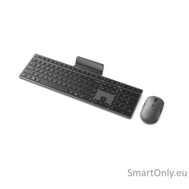 Lenovo | 700 Modern Multi-Device | Keyboard and Mouse Set | Wireless | Mouse included | Bluetooth | US | Luna Grey