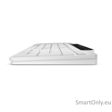 Lenovo 800 Self-Charging Bluetooth Keyboard-US English | Keyboard | Bluetooth | US English | White