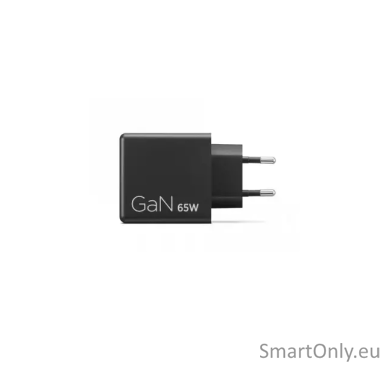 Lenovo Dual USB-C 65W GaN Charger - EU | USB-C | Charger Lenovo Dual USB-C 65W GaN Charger - EU | USB-C | Charger