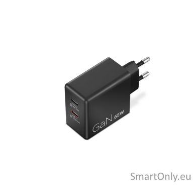 Lenovo Dual USB-C 65W GaN Charger | USB-C | 65 W | Charger