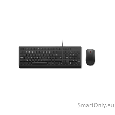 Lenovo Essential Wired Combo Keyboard and Mouse | Keyboard and Mouse Set | Wired | Mouse included | Lithuanian | Black Lenovo Essential Wired Combo Keyboard and Mouse | Keyboard and Mouse Set | Wired | Mouse included | Lithuanian | Black