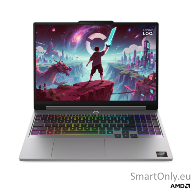 Lenovo LOQ 15AHP11 AMD | Luna Grey | 15.3 " | IPS | WUXGA | 1920 x 1200 pixels | Anti-glare | AMD Ryzen 7 | 250 | 16 GB | SODIMM DDR5 | Solid-state drive capacity 512 GB | NVIDIA GeForce RTX 5060 | GDDR7 | 8 GB | Windows 11 Home | 802.11ax | Bluetooth ver Lenovo LOQ 15AHP11 AMD | Luna Grey | 15.3 " | IPS | WUXGA | 1920 x 1200 pixels | Anti-glare | AMD Ryzen 7 | 250 | 16 GB | SODIMM DDR5 | Solid-state drive capacity 512 GB | NVIDIA GeForce RTX 5060 | GDDR7 | 8 GB | Windows 11 Home | 802.11ax | Bluetooth ver