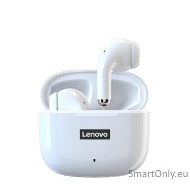 Lenovo LP40 PRO TWS belaidės ausinės White Lenovo LP40 PRO TWS belaidės ausinės White