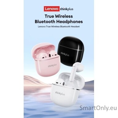 Lenovo LP42 TWS belaidės ausinės White Lenovo LP42 TWS belaidės ausinės White