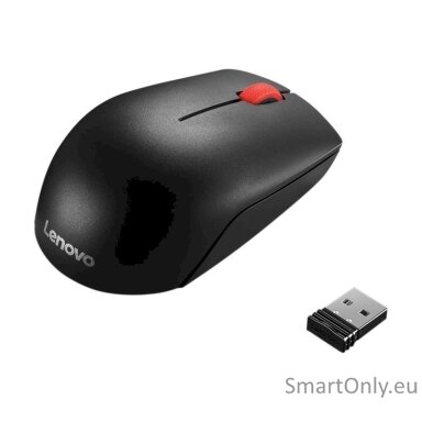 Lenovo Mouse Essential Compact Standard Black Wireless